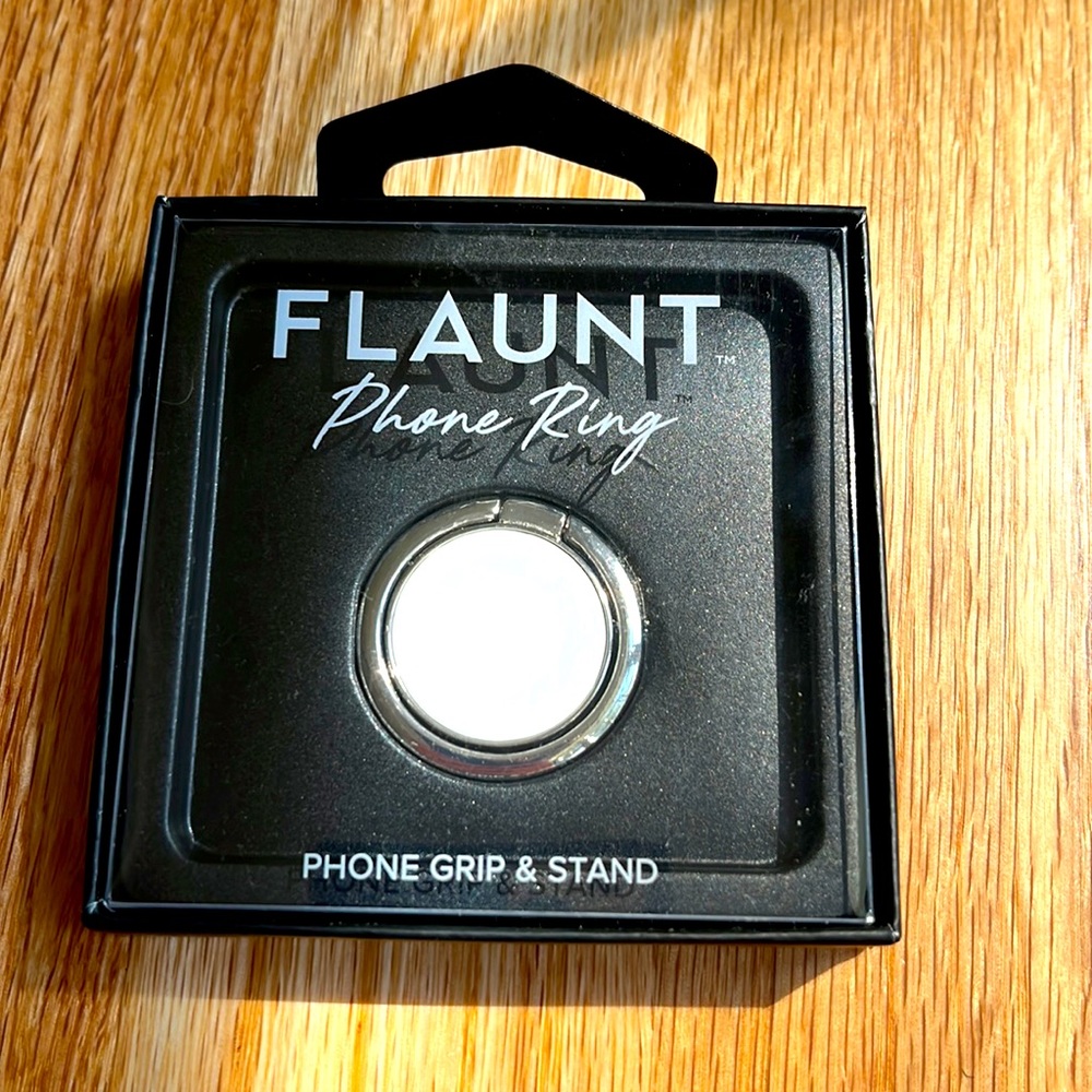 Phone ring. Phone grip and stand.